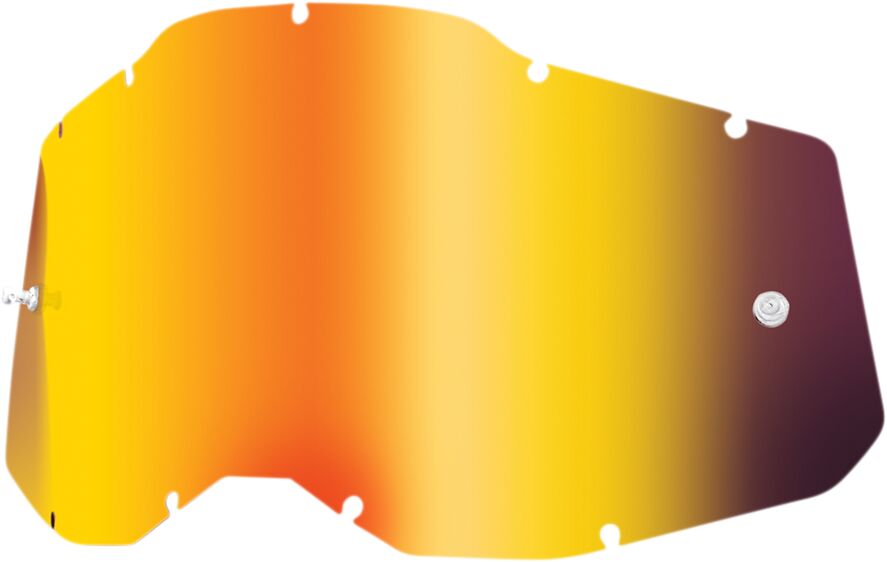Accuri 2/Racecraft 2/Strata 2 Goggle Lens Mirror| Red