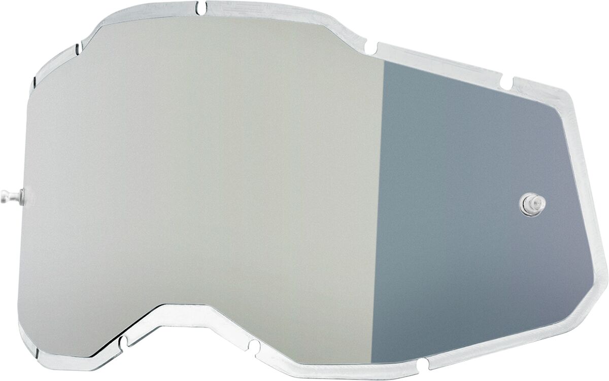 Accuri 2/Racecraft 2/Strata 2 Goggle Injected Lens — Silver