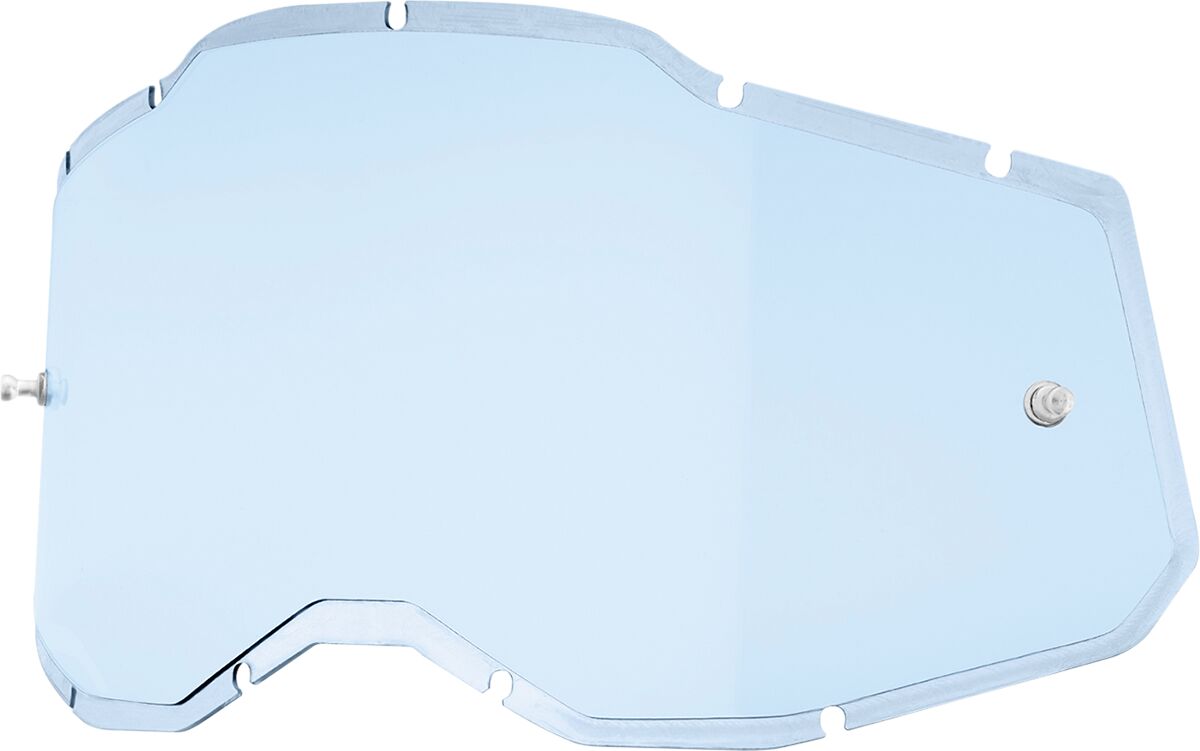 Accuri 2/Racecraft 2/Strata 2 Goggle Injected Lens — Blue