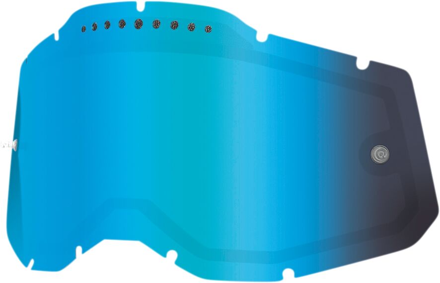 Accuri 2/Racecraft 2/Strata 2 Goggle Dual Pane Vented Lens Blue| Mirror
