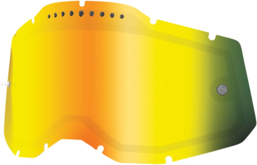 Accuri 2/Racecraft 2/Strata 2 Goggle Dual Pane Vented Lens — Gold| Mirror