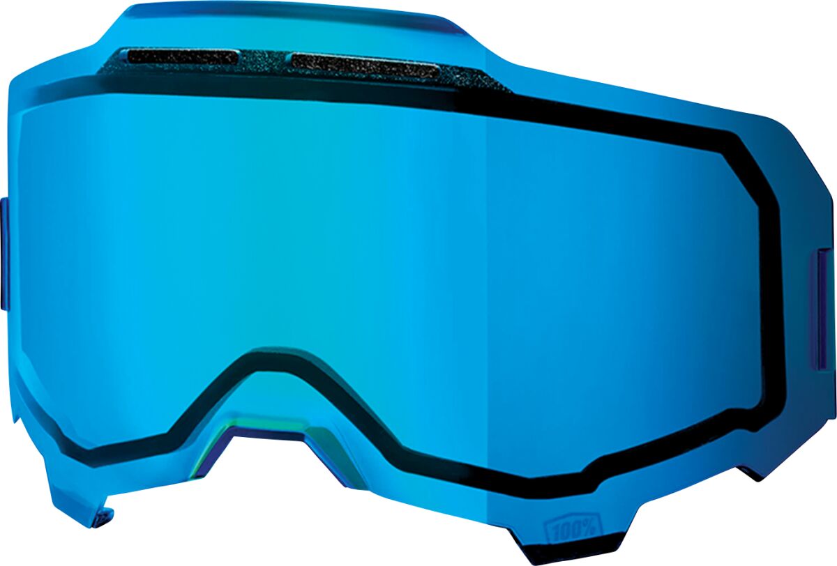 Armega Goggle Vented Injected Dual Pane Lens — Blue| Mirror