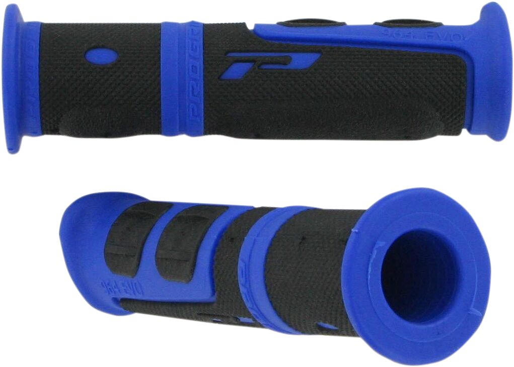 964 Evo Grips — Black| Blue| Flat