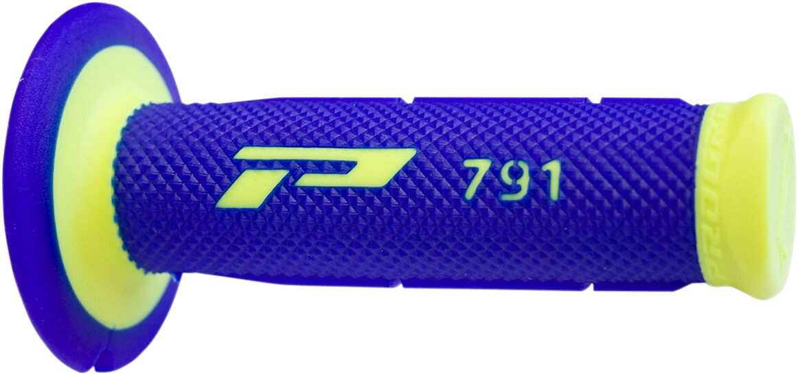 Triple Density 791 Grips — Blue| Flat| Fluorescent Yellow