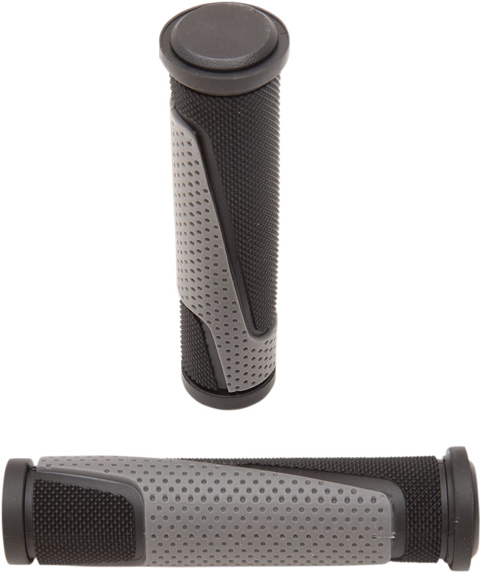 807 Double Density Open End Grips — Black| Flat| Gray
