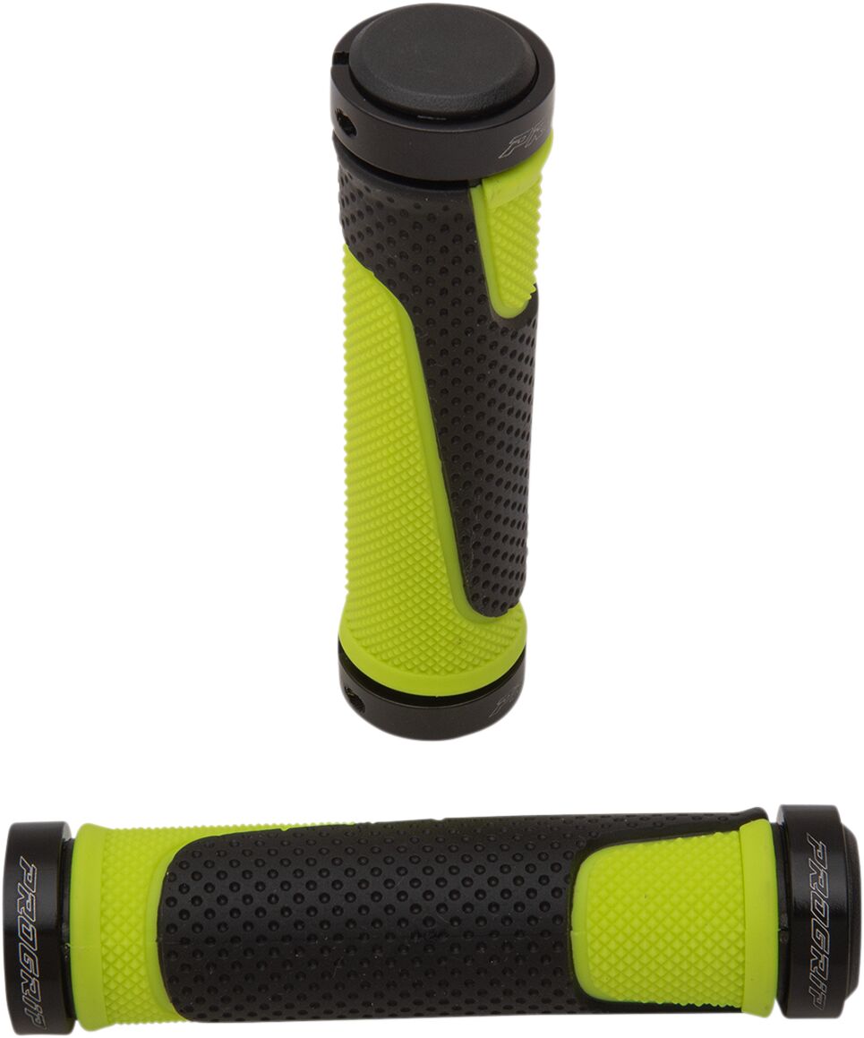 997 Lock-On Open End Locking Grips — Black| Flat| Fluorescent Yellow