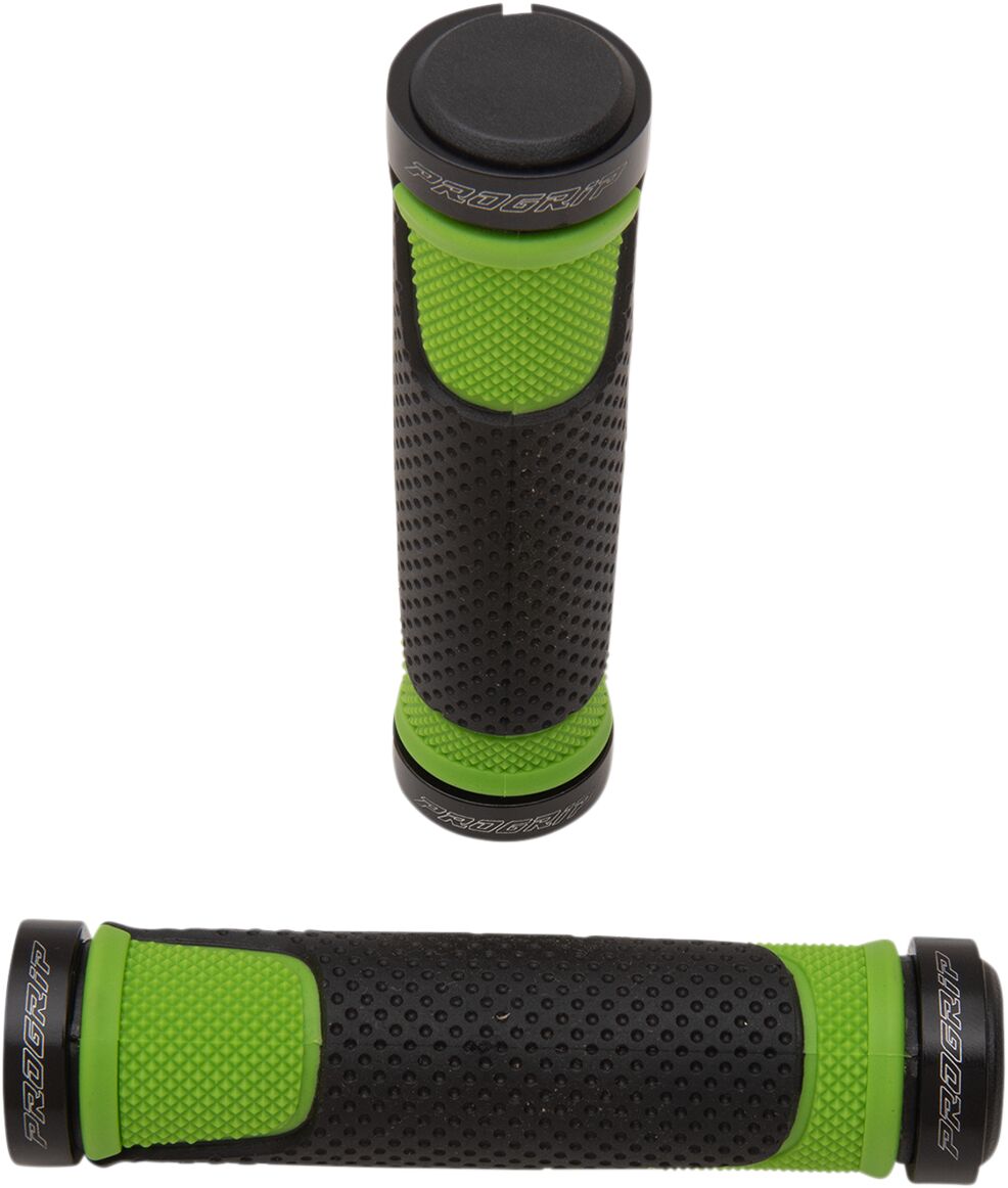 997 Lock-On Open End Locking Grips — Black| Flat| Fluorescent Green