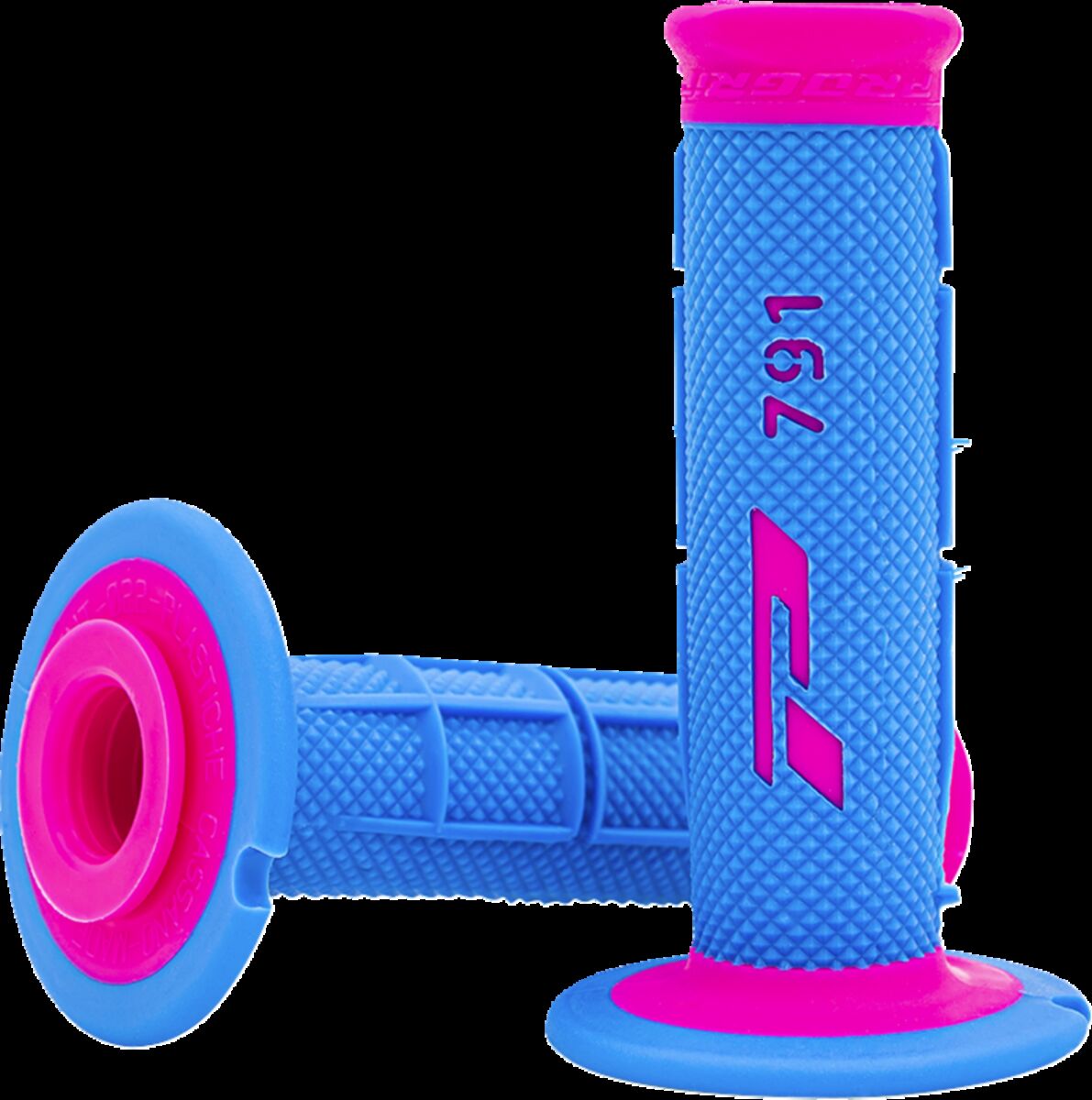 Triple Density 791 Grips — Blue| Flat| Fuchsia