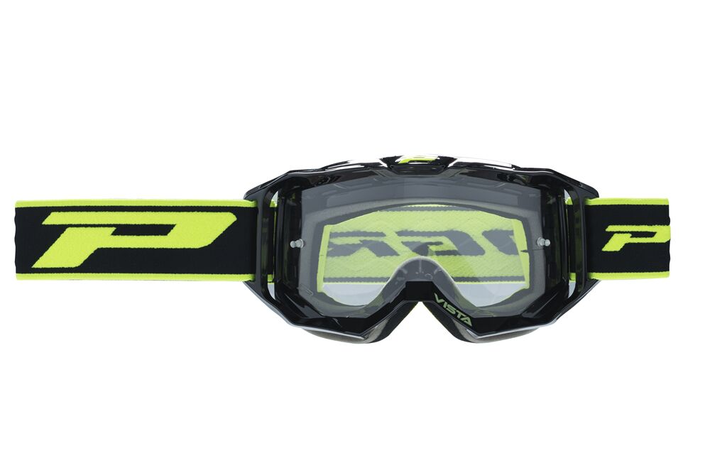 3303 Vista Goggles. Free Clear Lens Included — Black| Yellow, One Size