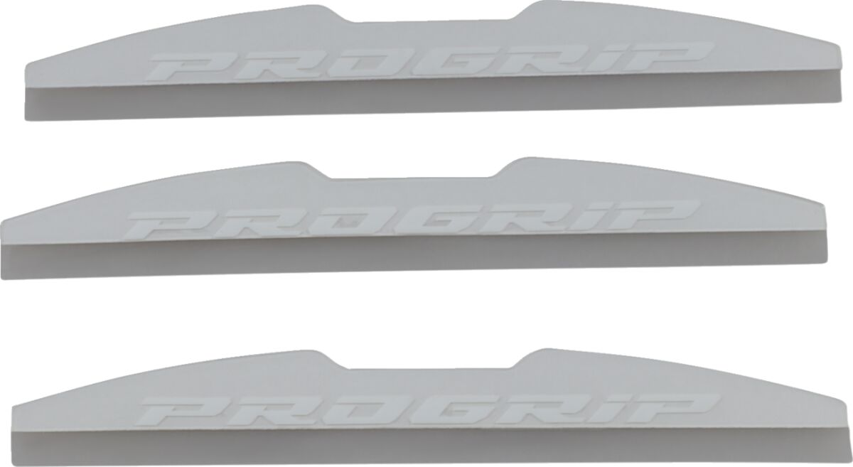 XL Roll-Off Film System Mud Flaps — White