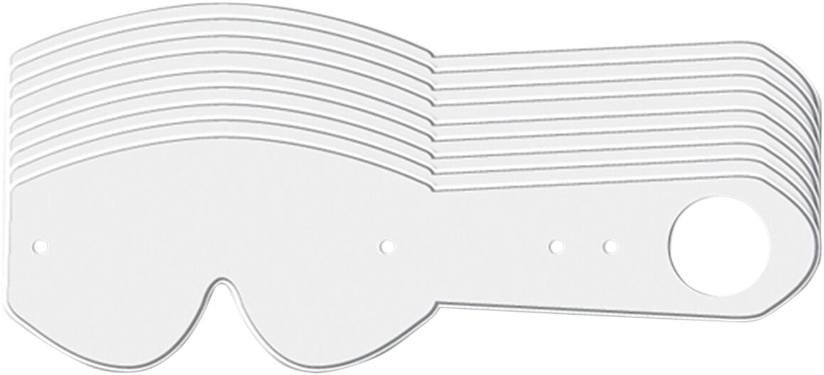 Vista Goggle Tear-Offs — Clear