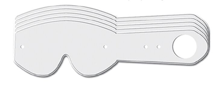 Advance Goggle Tear Offs — Clear