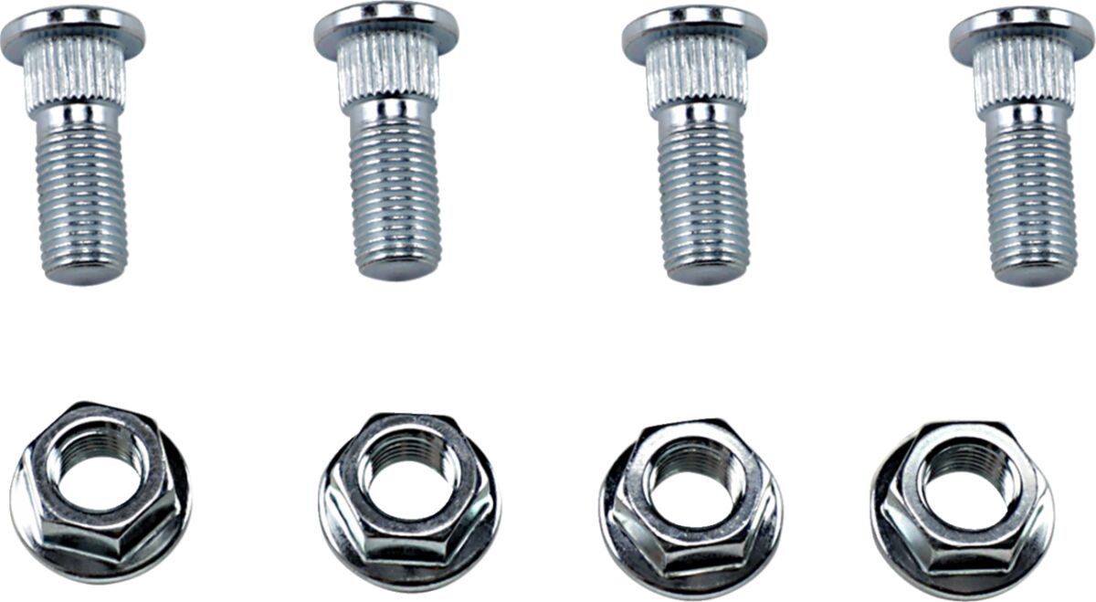 Wheel Stud/Nut Kit Polaris 300 2X4 300 4X4 455 4X4 BIG BOSS 250 6X6 BIG BOSS 400 6X6 L BIG BOSS 500 6X6 MAGNUM 325 2X4 MAGNUM 325 4X4 MAGNUM 330 2X4 MAGNUM 425 2X4 MAGNUM 425 4X4 Sportsman & More