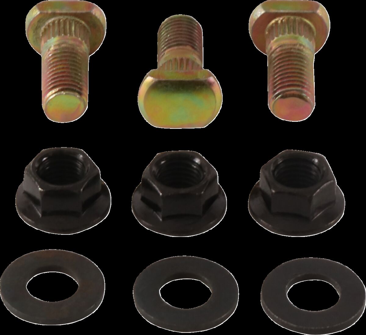 Wheel Stud/Nut Kit Front&Rear SUZUKI LT 80 Quadsport 1988-2006 / Rear SUZUKI LT-Z 90 2X4 Quadsport 2007-2017, 2019-2025 / Rear SUZUKI LT-Z 90 2X4 Quadsport 2018 (AMERICA)