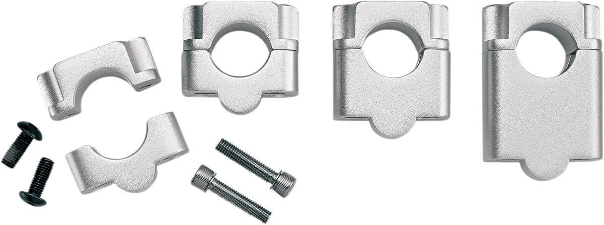 Universal Handlebar Clamp Kit — Polished