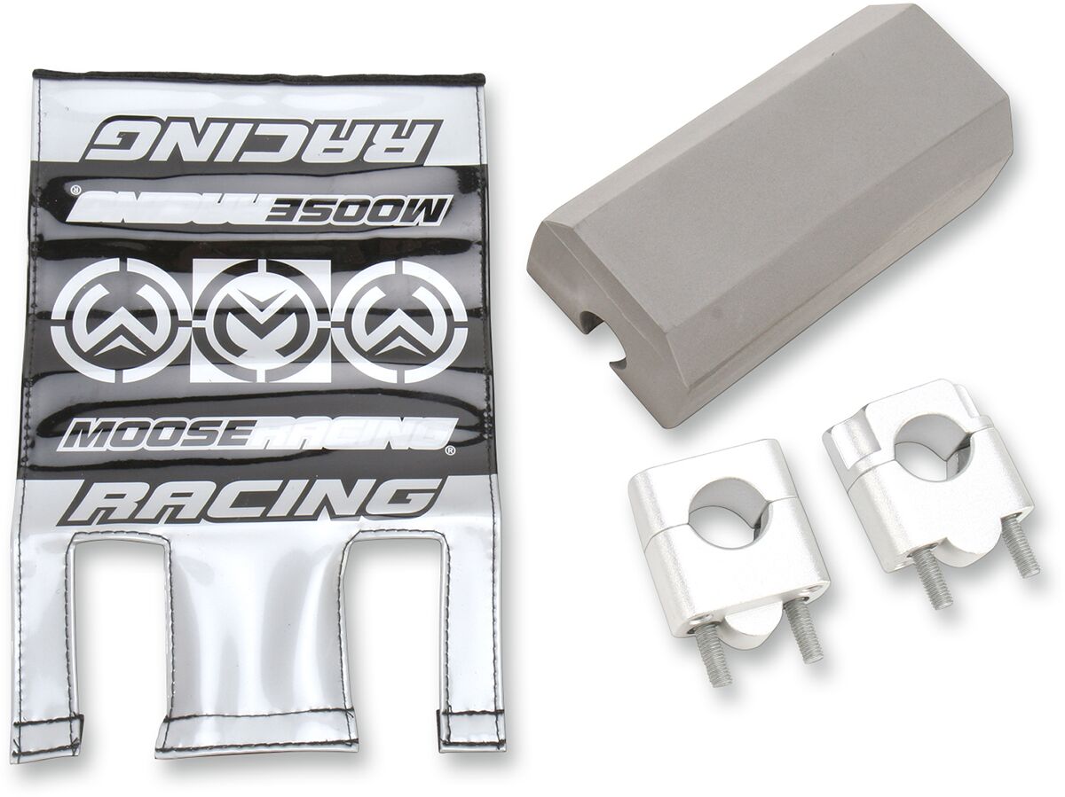 Universal Handlebar Clamp Kit — Polished
