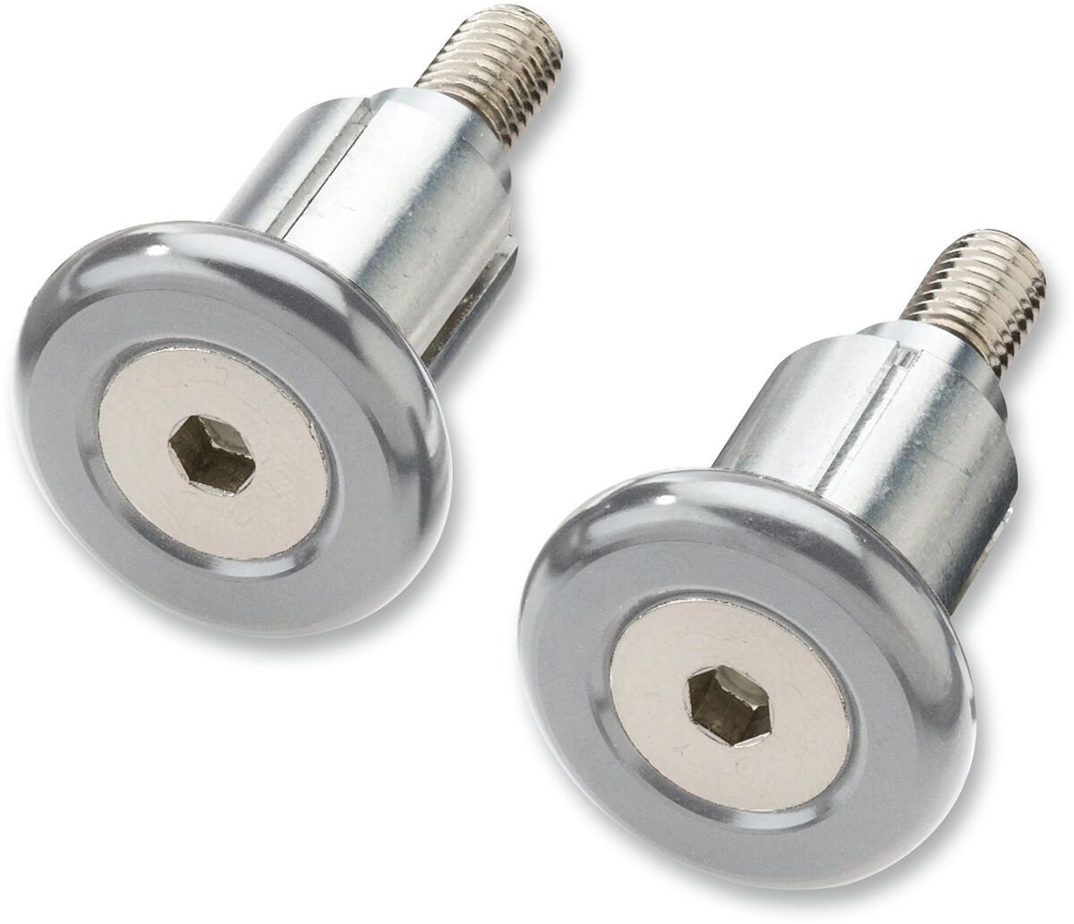 Handlebar Ends — Polished| Silver