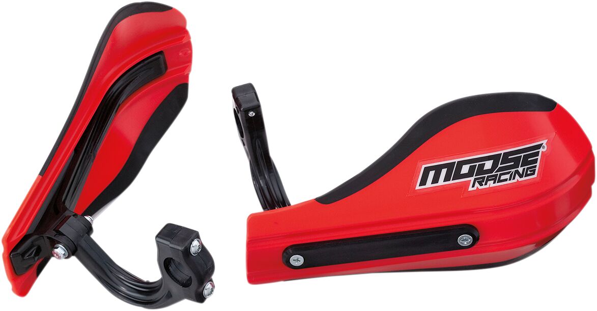 Roost 2 Handguards — Black| Gloss| Red