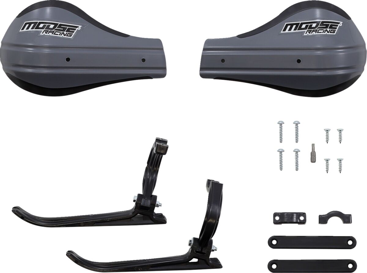 Roost 2 Handguards — Black| Gloss| Gray