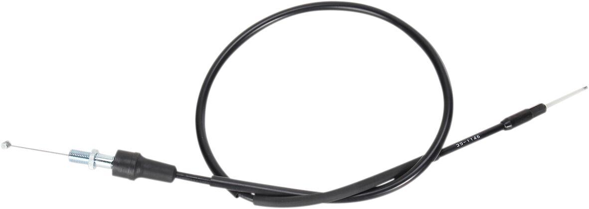 Black Vinyl Throttle Cable — 45-1079