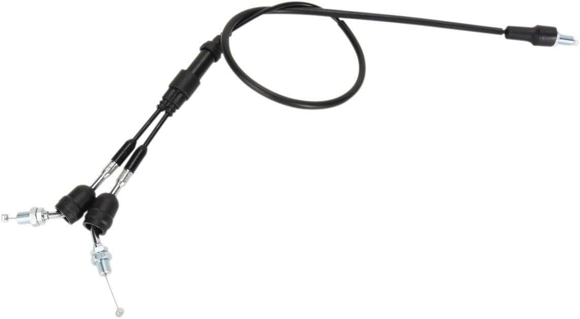 Black Vinyl Throttle Cable — 45-1080