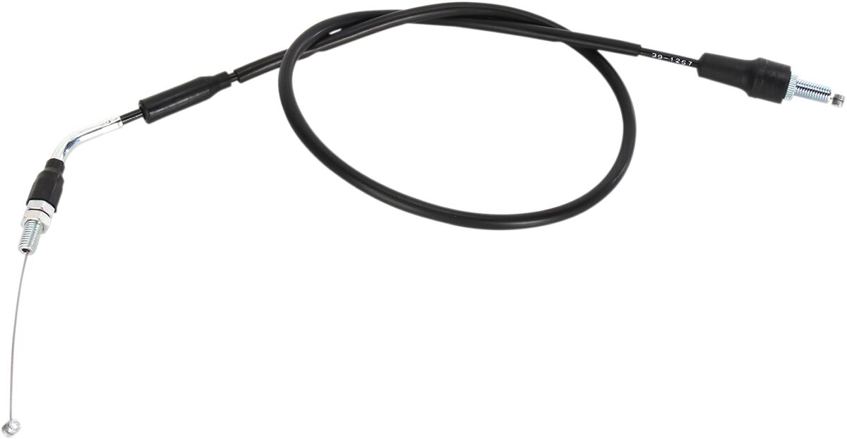 Black Vinyl Throttle Cable — 45-1096