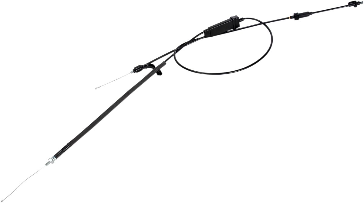 Black Vinyl Throttle Cable — 45-1160