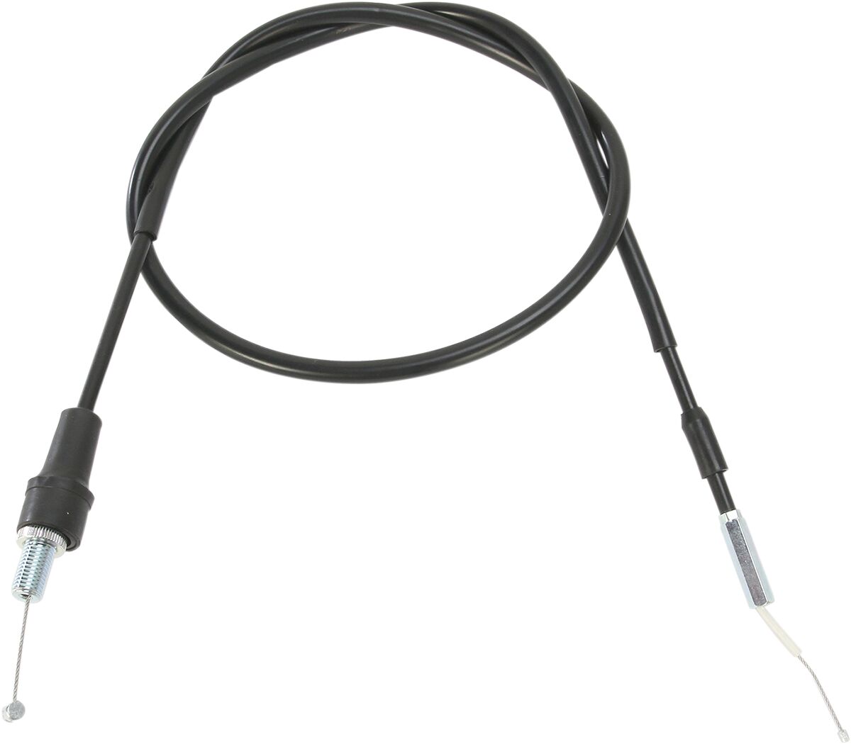 Black Vinyl Throttle Cable Yamaha YFZ 450 R 2009-2017, 2019-2023 / Yamaha YFZ 450 R 2018 (AMERICA) / Yamaha YFZ 450 RSE Special Edition 2009-2017 / Yamaha YFZ 450 X 2010-2011 (AMERICA) / Yamaha YFZ 450 XBB Bill Ballance Edition 2010 (AMERICA) / Yamaha YFZ 450 XSE Special Edition 2011 (AMERICA)