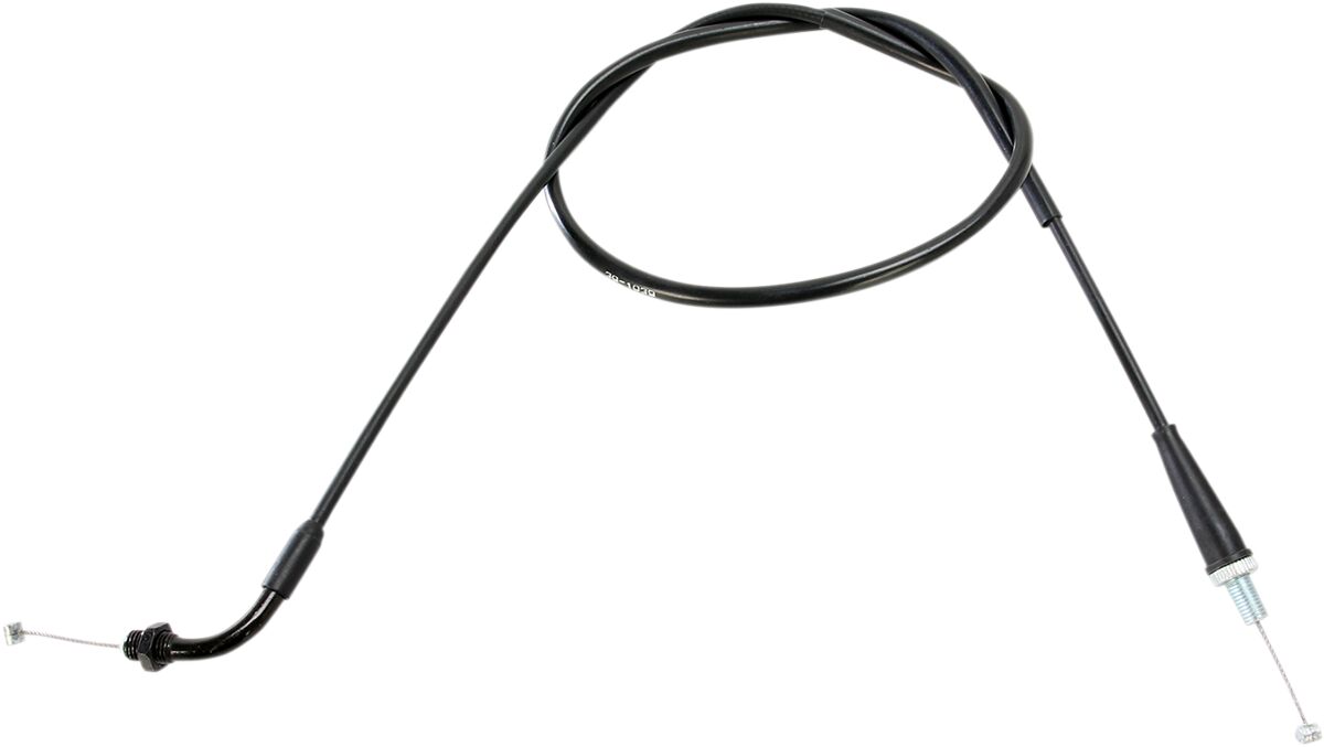 Black Vinyl Throttle Cable — 45-1197