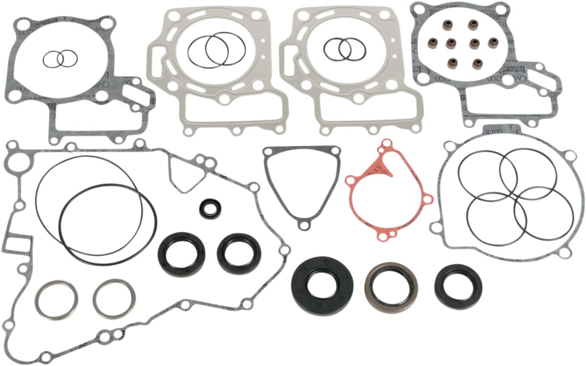 Complete Gasket and Oil Seal Kit Kawasaki KFX 700 2X4 Sport 2004-2009 / Kawasaki KVF 700 4X4 2004-2005 / Kawasaki KVF 700 4X4 Prairie 2006 (AMERICA) / Kawasaki KVF 700 4X4 Prairie Hardwoods Green HD 2004-2005 (AMERICA) / SUZUKI LT-V 700 F 4X4 Twin Peaks 2004-2006