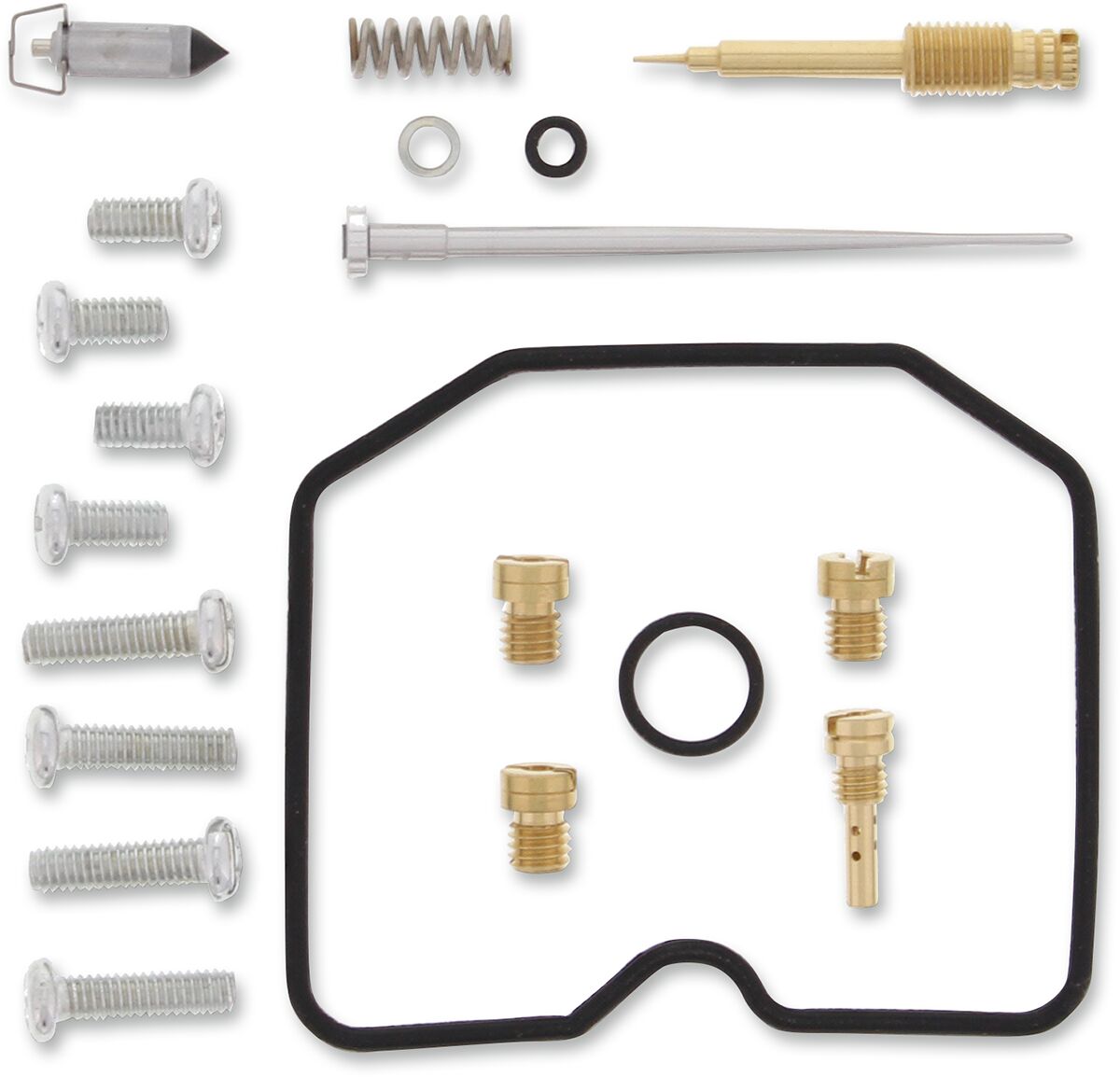 Carburetor Repair Kit - Kawasaki Kawasaki KVF 360 2X4 Prairie 2003-2008 / Kawasaki KVF 360 4X4 2013 (EUROPE) / Kawasaki KVF 360 4X4 Prairie 2003-2012 / Kawasaki KVF 360 4X4 Prairie 2013 (AMERICA) / Kawasaki KVF 360 4X4 Prairie Advantage Classic 2003 (AMERICA) / Kawasaki KVF 360 4X4 Prairie Hardwoods Green HD 2004-2011 (AMERICA)