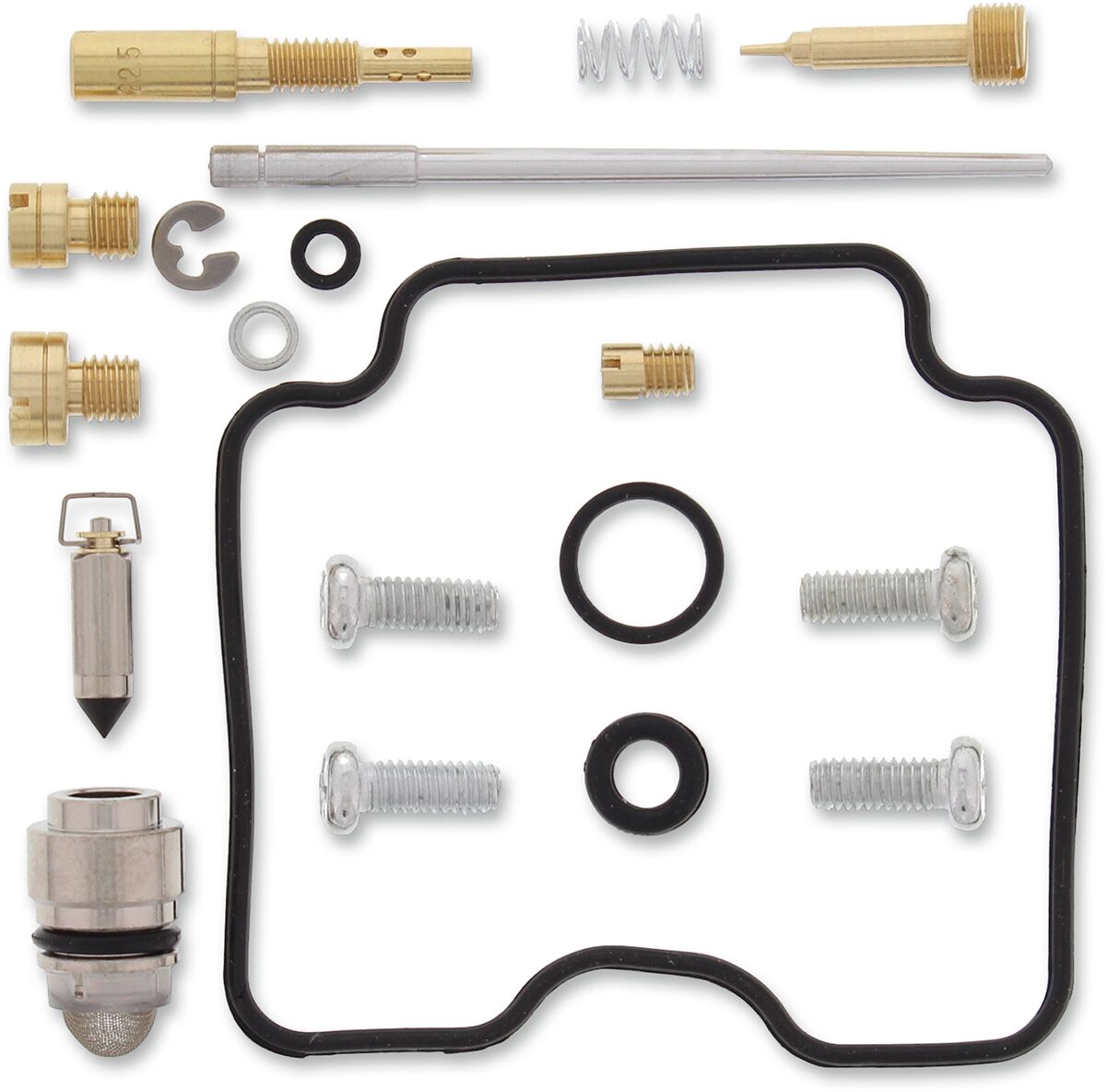 Carburetor Repair Kit - Yamaha Yamaha YFM 250 R Raptor 2008-2013 / Yamaha YFM 250 RSE Raptor Special Edition 2009 / Yamaha YFM 250 RSE2 Raptor Special Edition 2 2009 / Yamaha YFM 250 RSP Raptor Special Edition 2008 / Yamaha YFM 250 RSP2 Raptor Special Edition 2 2008