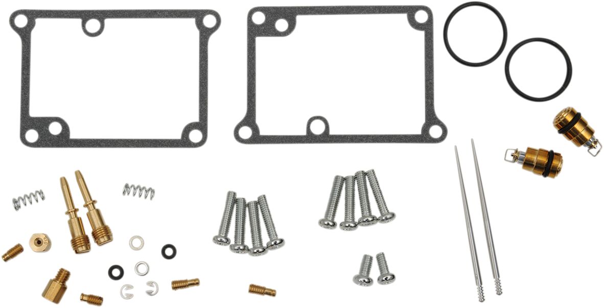 Carburetor Repair Kit - Yamaha Yamaha YFZ 350 Banshee 1987-2006 [KIT FOR 2 CARBURETORS] / Yamaha YFZ 350 LE Banshee Limited Edition 2003-2004 [KIT FOR 2 CARBURETORS] / Yamaha YFZ 350 MNH Banshee Maine & New Hampshire 1991-1997 (AMERICA) [KIT FOR 2 CARBURETORS] / Yamaha YFZ 350 SE Banshee Limited Edition 2005-2006 [KIT FOR 2 CARBURETORS] / Yamaha YFZ 350 SP Banshee Limited Edition 2006 [KIT FOR 2 CARBURETORS]