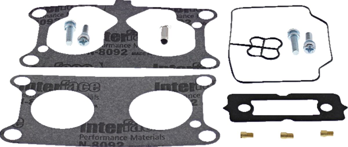 Carburetor Repair Kit - Kawasaki Kawasaki KAF 620 2X4 Mule 3000 2001-2008 / Kawasaki KAF 620 2X4 Mule 3020 2001-2003 / Kawasaki KAF 620 4X4 Mule 3010 2001-2008 / Kawasaki KAF 620 4X4 Mule 3010 Hardwoods Green HD 2004-2008