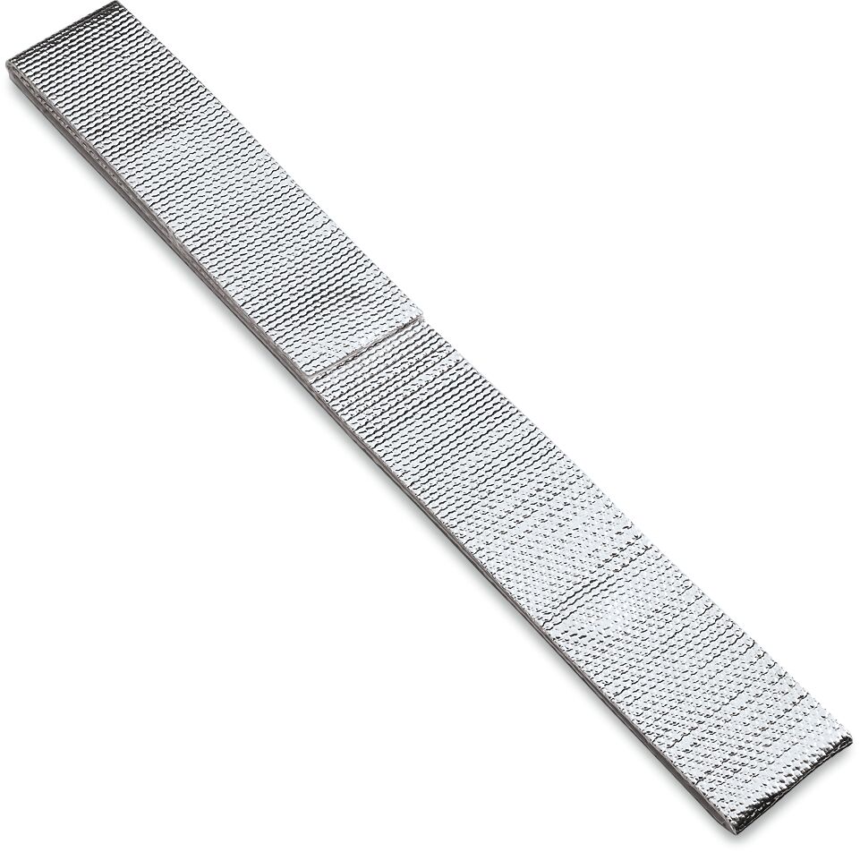 Heat Shield Strip — Aluminum| Silver