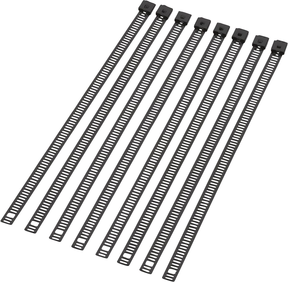 Ladder-style Cable Tie — Black| Powder-Coated