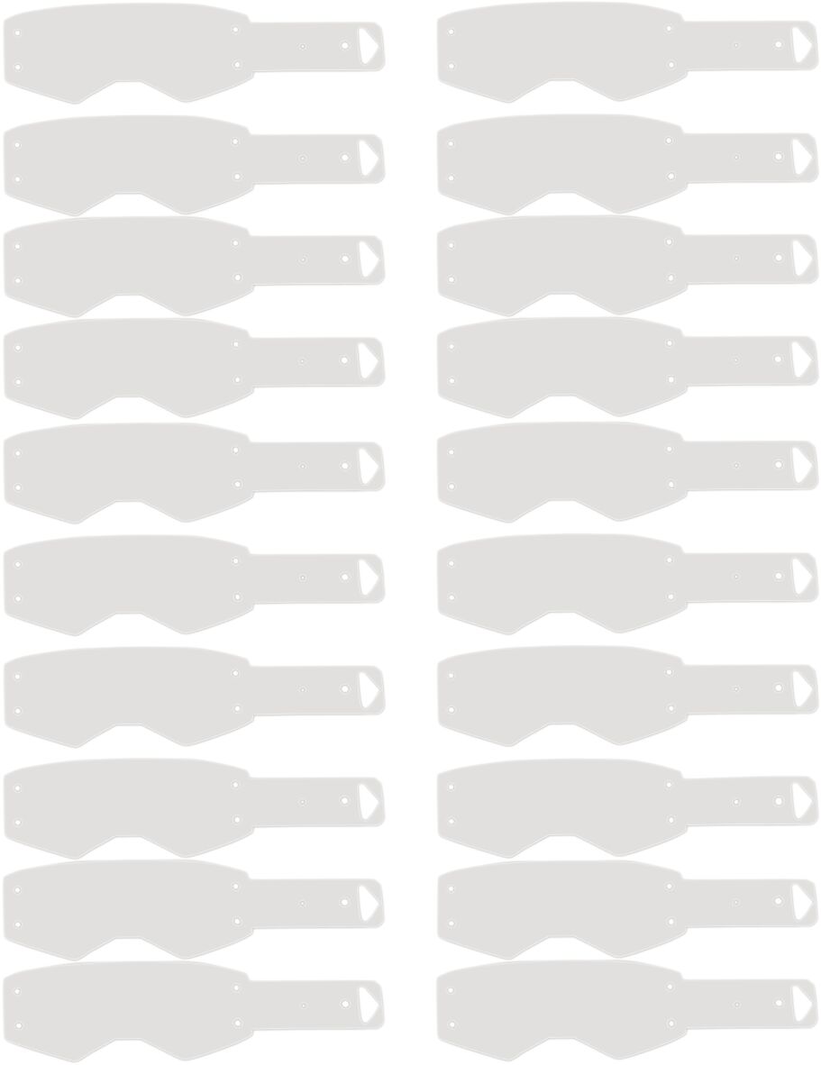 Replica Tear-Offs — Clear