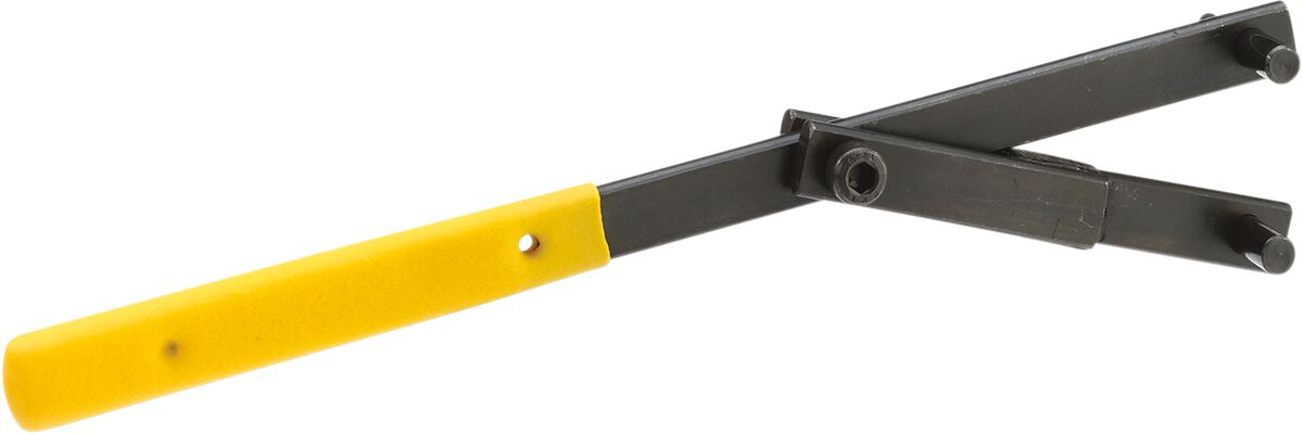 Heavy-Duty Pulley/Sprocket/Gear Holder — Black| Yellow