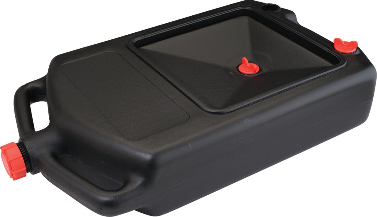 Oil Drain Pan — Black