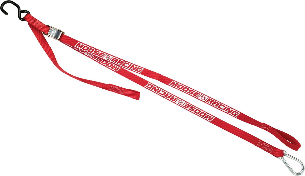 Carabiner Tie-Downs — Red