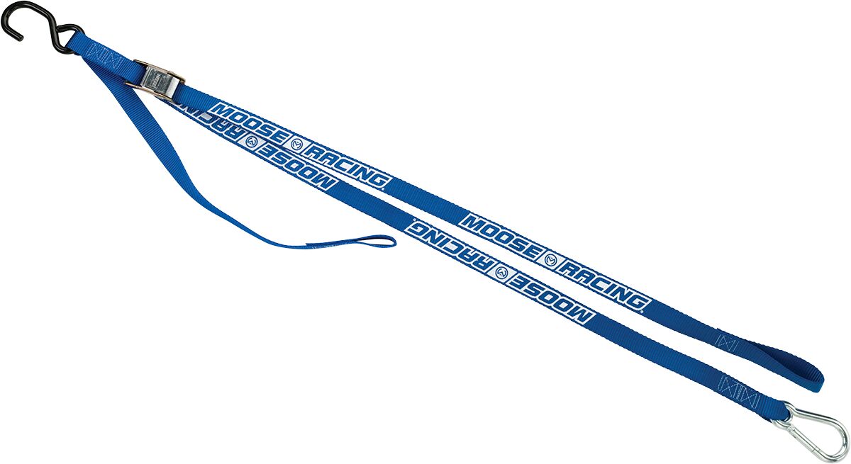 Carabiner Tie-Downs — Blue