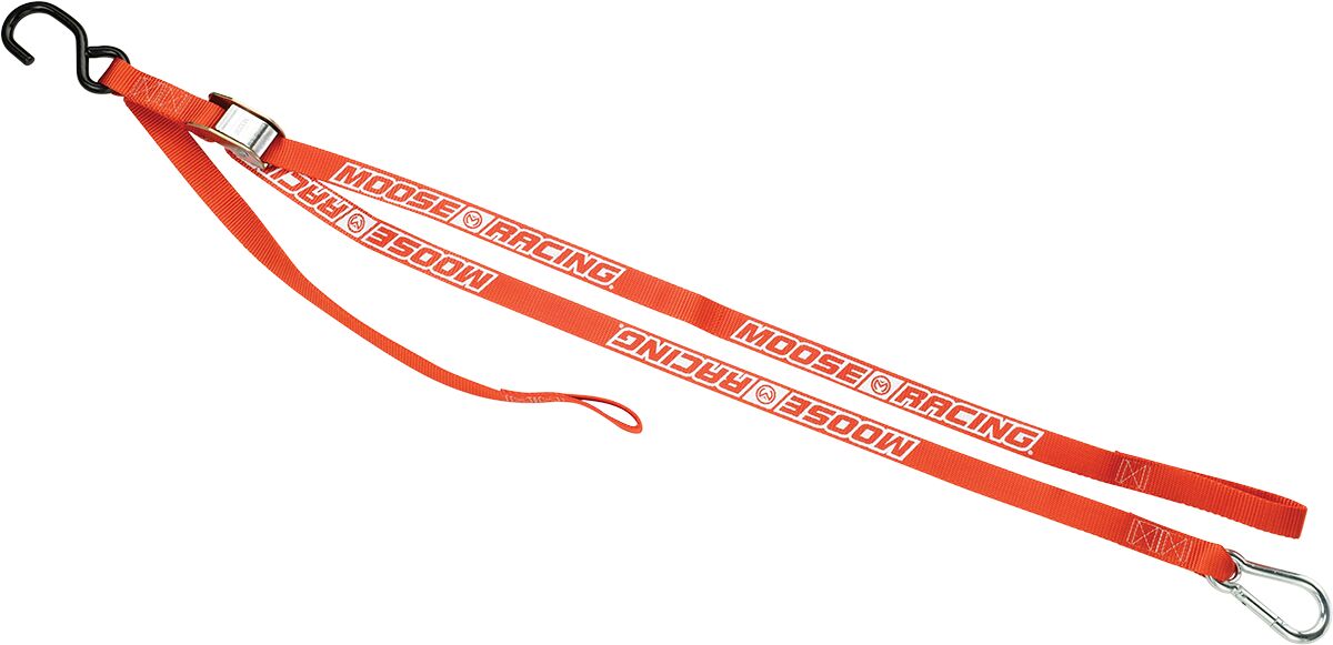 Carabiner Tie-Downs — Orange