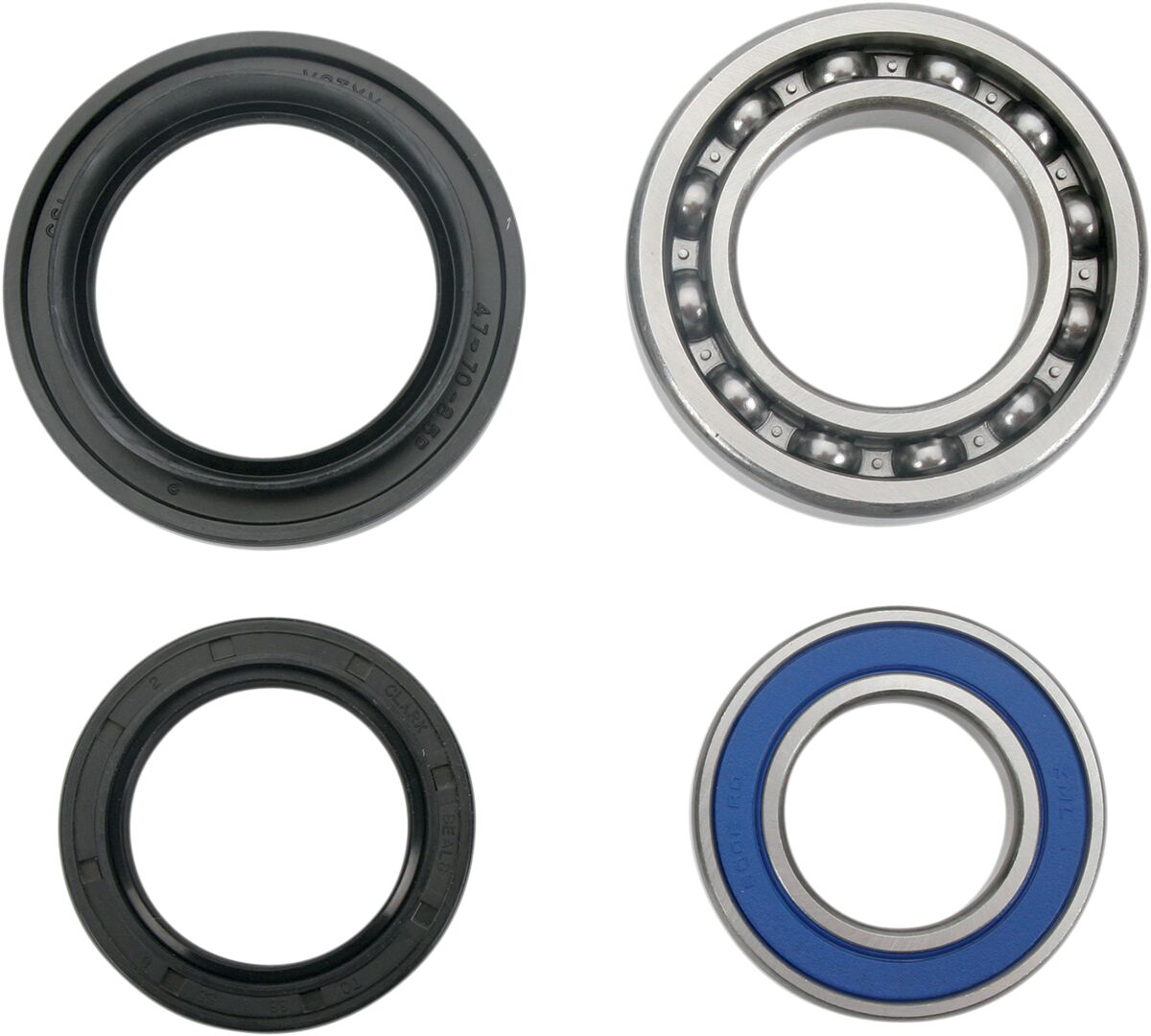 Wheel Bearing Kit Rear Yamaha YFM 400 A 2x4 Kodiak 2000-2001 (AMERICA) / Rear Yamaha YFM 400 FA 4X4 Kodiak 2000-2002 (AMERICA) / Rear Yamaha YFM 400 FAH 4X4 Kodiak Hunter 2000-2002 (AMERICA) / Rear Yamaha YFM 450 FA 4X4 Kodiak 2003-2004 (AMERICA) / Rear Yamaha YFM 450 FAH 4X4 Kodiak Hardwoods 2004 (AMERICA) / Rear Yamaha YFM 450 FAH 4X4 Kodiak Realtree 2003 (AMERICA)