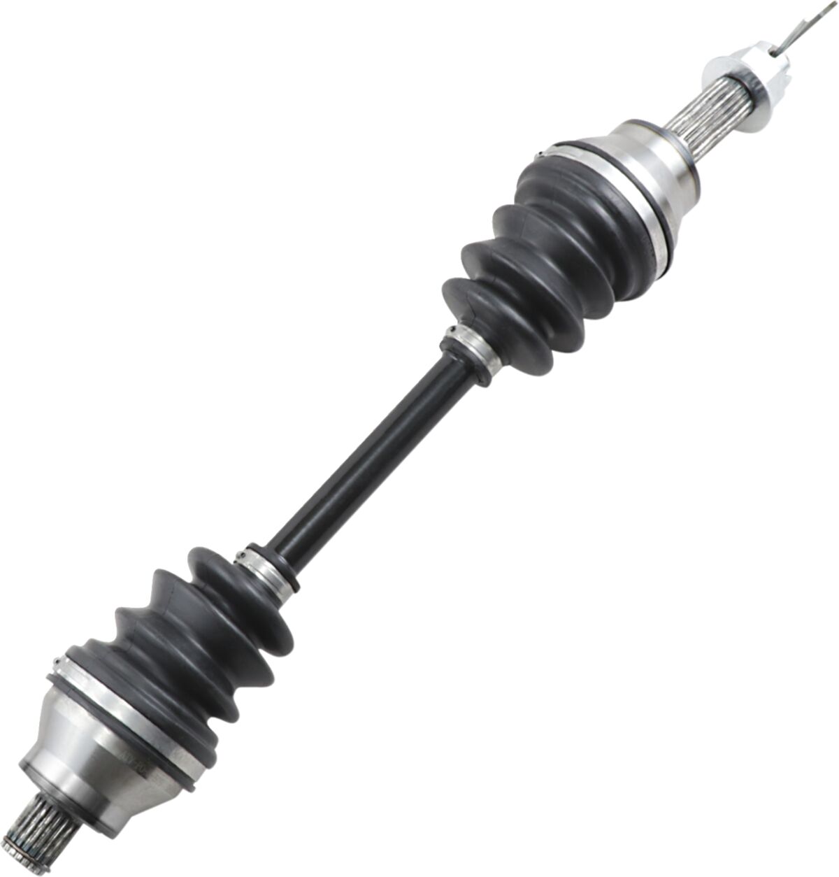 Complete Axle Assembly FRONT LEFT AXLE Polaris HAWKEYE 300 2X4 2006-2007 (AMERICA) / Front Left Axle Polaris HAWKEYE 300 4X4 2006-2007 (AMERICA) / Front Left Axle Polaris Sportsman 300 4X4 2008-2010 / Front Left Axle Polaris Sportsman 400 HO 4X4 2008-2010