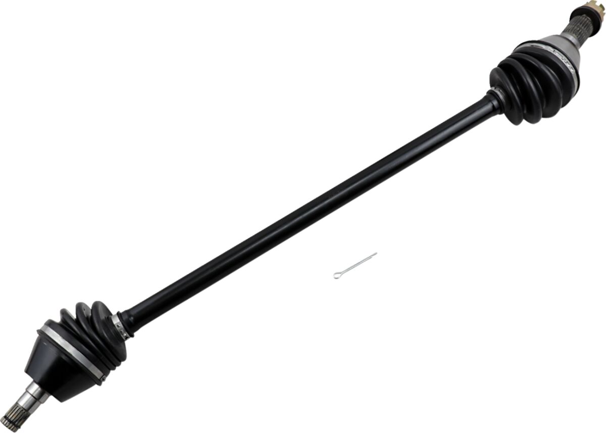 OEM Replacement Standard CV Axle — Black| Raw, Front Right