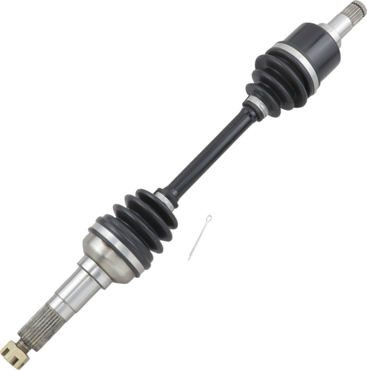 OEM Replacement Standard CV Axle Front Yamaha YFB 250 FW 4X4 Timberwolf 1994-1996 / Front Yamaha YFB 250 FW 4X4 Timberwolf 1997-2000 (AMERICA) / Front Yamaha YFM 350 FW 4X4 Big Bear 1989-1997 (AMERICA) / Front Yamaha YFM 350 FWB 4X4 Big Bear 1997 (AMERICA) / Front Yamaha YFM 350 U 2x4 Big Bear 1997 (AMERICA) / Front Yamaha YFM 400 FW 4X4 Kodiak 1993-1998 (AMERICA)