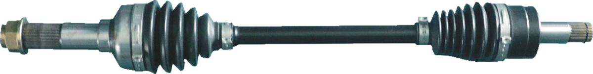 OEM Replacement Standard CV Axle — Front Left, Black| Chrome