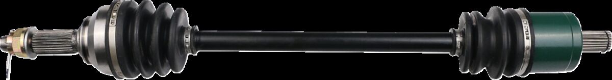 OEM Replacement Standard CV Axle — Front Left, Black| Chrome