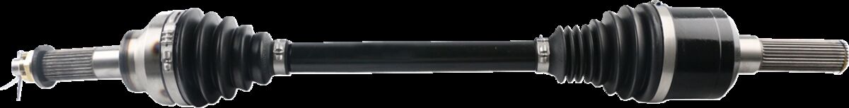 Heavy-Duty CV Axle Kit — Rear Right, Black| Chrome