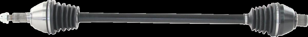 OEM Replacement Standard CV Axle — Rear Left| Rear Right, Black| Chrome